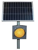 Автономный светофор на солнечной батарее